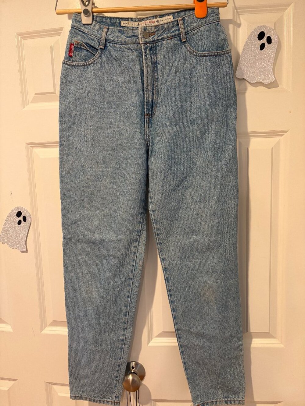 Vintage Y2K Bongo Light Wash High-rise Mom Jeans Size 13